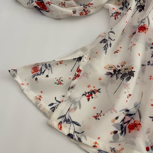 Anthropologie Maeve Dellaroe Floral Button-down size S - Picture 5 of 12